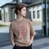 Футболка Свідчити Служити Спілкуватися Коричнева