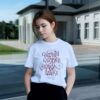 Футболка Свідчити Служити Спілкуватися (Біла)